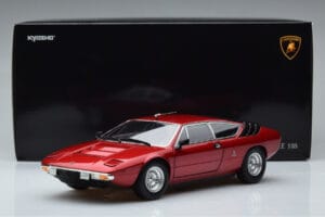 Lamborghini Urraco P250 Roșu Kyosho 1:18 08446R Metal - imaginea 10 din 10
