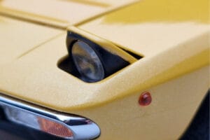 Lamborghini Urraco Galben Kyosho 1:18 08446GY Metal - imaginea 8 din 10