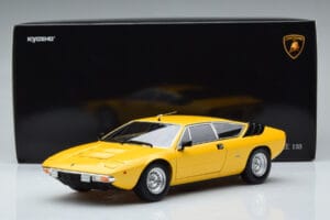 Lamborghini Urraco Galben Kyosho 1:18 08446GY Metal - imaginea 10 din 10