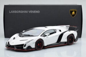 Lamborghini Veneno Alb AUTOart 1:18 74507 Metal - imaginea 8 din 8