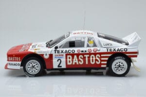 Lancia 037 Bastos #2 P. Snijers / D. Colebunders Rally Ypres 1985 IXO 1:18 18RMC136 Metal - imaginea 3 din 6