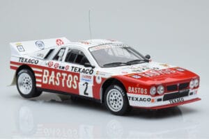 Lancia 037 Bastos #2 P. Snijers / D. Colebunders Rally Ypres 1985 IXO 1:18 18RMC136 Metal - imaginea 4 din 6