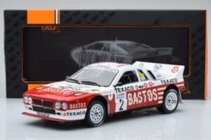 Lancia 037 Bastos #2 P. Snijers / D. Colebunders Rally Ypres 1985 IXO 1:18 18RMC136 Metal - imaginea 6 din 6