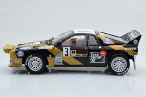Lancia 037 ESSO #3 F. Tabaton Rally Targa Florio 1985 Kyosho 1:18 08306H Metal - imaginea 5 din 8