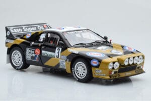Lancia 037 ESSO #3 F. Tabaton Rally Targa Florio 1985 Kyosho 1:18 08306H Metal - imaginea 6 din 8