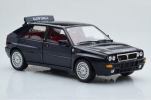 Lancia Delta HF Integrale Club Italia Albastru Kyosho 1:18 08343SC Metal - imaginea 6 din 8