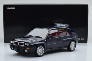 Lancia Delta HF Integrale Club Italia Albastru Kyosho 1:18 08343SC Metal - imaginea 8 din 8