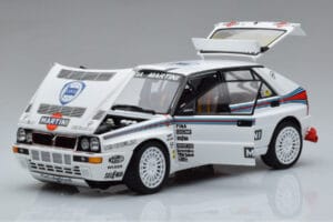 Lancia Delta HF Integrale Evoluzione Test Car Kyosho 1:18 08348G Metal - imaginea 2 din 9