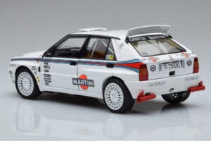 Lancia Delta HF Integrale Evoluzione Test Car Kyosho 1:18 08348G Metal - imaginea 6 din 9