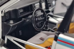 Lancia Delta HF Integrale Evoluzione Test Car Kyosho 1:18 08348G Metal - imaginea 7 din 9