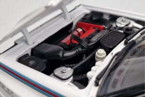 Lancia Delta HF Integrale Evoluzione Test Car Kyosho 1:18 08348G Metal - imaginea 8 din 9