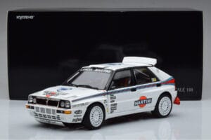 Lancia Delta HF Integrale Evoluzione Test Car Kyosho 1:18 08348G Metal - imaginea 9 din 9