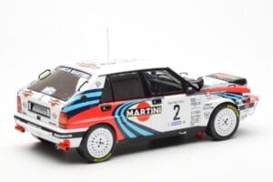 Lancia Delta Integrale 16V #2 M. Biasion / T. Siviero Rally Safari 1990 IXO 1:18 18RMC139A Metal - imaginea 2 din 6