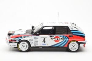 Lancia Delta Integrale 16V #4 A. Fiorio Rally Safari 1990 IXO 1:18 18RMC139B Metal - imaginea 3 din 6