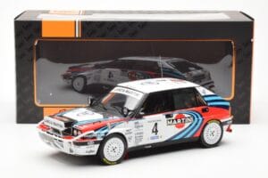 Lancia Delta Integrale 16V #4 A. Fiorio Rally Safari 1990 IXO 1:18 18RMC139B Metal - imaginea 6 din 6