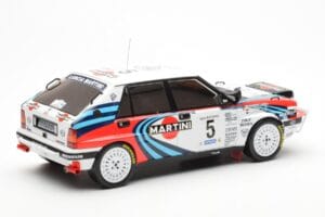 Lancia Delta Integrale 16V #5 J. Kankkunen / J. Piironen Rally Safari 1990 IXO 1:18 18RMC139C Metal - imaginea 2 din 6