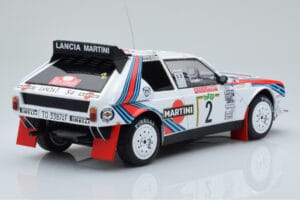 Lancia Delta S4 #2 M. Alen / I. Kivimaki Rally San Remo 1986 IXO 1:18 18RMC130A Metal - imaginea 2 din 6