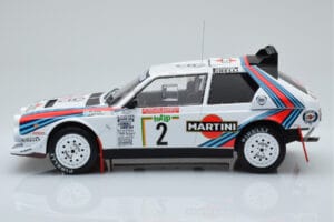 Lancia Delta S4 #2 M. Alen / I. Kivimaki Rally San Remo 1986 IXO 1:18 18RMC130A Metal - imaginea 3 din 6