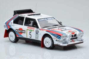 Lancia Delta S4 #5 M. Biasion / T. Siviero Rally San Remo 1986 IXO 1:18 18RMC130B Metal - imaginea 4 din 6