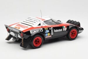 Lancia Stratos HF #1 Hunsruck Rally 1978 Kyosho 1:18 08130D Metal - imaginea 3 din 8