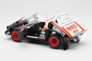 Lancia Stratos HF #1 Hunsruck Rally 1978 Kyosho 1:18 08130D Metal - imaginea 5 din 8
