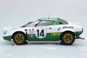 Lancia Stratos Alitalia #14 S. Munari / M. Mannucci Winners Rally Monte Carlo 1975 Minichamps 1:18 155751714 Metal - imaginea 3 din 6