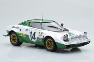 Lancia Stratos Alitalia #14 S. Munari / M. Mannucci Winners Rally Monte Carlo 1975 Minichamps 1:18 155751714 Metal - imaginea 4 din 6