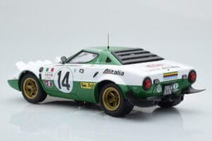 Lancia Stratos Alitalia #14 S. Munari / M. Mannucci Winners Rally Monte Carlo 1975 Minichamps 1:18 155751714 Metal - imaginea 5 din 6