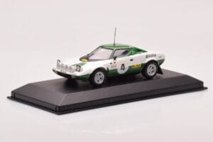 Lancia Stratos Alitalia #4 B. Waldegaard / H. Thorzelius Winner Rally Sweden 1975 Minichamps 1:43 430751204 Metal - imaginea 2 din 4