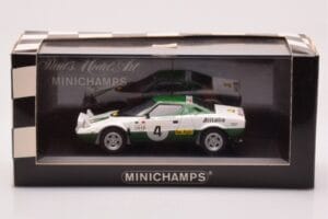 Lancia Stratos Alitalia #4 B. Waldegaard / H. Thorzelius Winner Rally Sweden 1975 Minichamps 1:43 430751204 Metal - imaginea 4 din 4