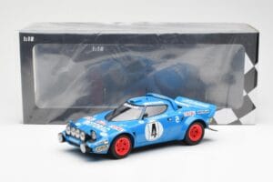 Lancia Stratos #4 B. Darniche / A. Mahe Winners Rally Monte Carlo 1979 Minichamps 1:18 155791704 Metal - imaginea 6 din 6