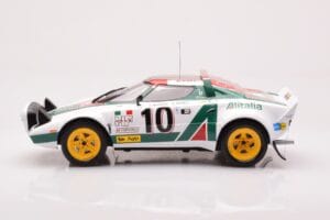 Lancia Stratos HF #10 S. Munari / S. Maiga Rally Monte Carlo 1976 IXO 1:18 18RMC162A Metal - imaginea 3 din 6
