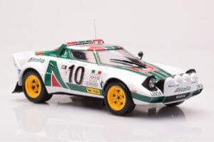 Lancia Stratos HF #10 S. Munari / S. Maiga Rally Monte Carlo 1976 IXO 1:18 18RMC162A Metal - imaginea 4 din 6