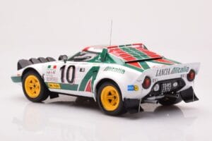 Lancia Stratos HF #10 S. Munari / S. Maiga Rally Monte Carlo 1976 IXO 1:18 18RMC162A Metal - imaginea 5 din 6