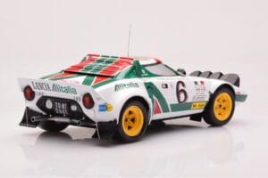 Lancia Stratos HF #6 B. Waldegård / H. Thorszelius Rally Monte Carlo 1976 IXO 1:18 18RMC162B Metal - imaginea 2 din 6