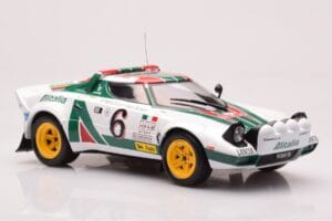 Lancia Stratos HF #6 B. Waldegård / H. Thorszelius Rally Monte Carlo 1976 IXO 1:18 18RMC162B Metal - imaginea 4 din 6