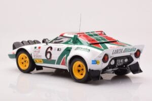 Lancia Stratos HF #6 B. Waldegård / H. Thorszelius Rally Monte Carlo 1976 IXO 1:18 18RMC162B Metal - imaginea 5 din 6