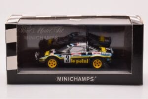 Lancia Stratos Le Point #3 B. Darniche / A. Mahe Tour de France 1980 Minichamps 1:43 430801201 Metal - imaginea 4 din 4
