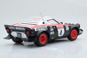 Lancia Stratos Pirelli #4 M. Alen / I. Kivimaki Winners Rally Sanremo 1978 Minichamps 1:18 155781704 Metal - imaginea 2 din 6