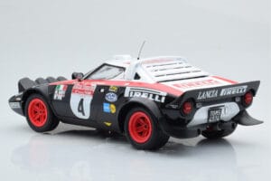 Lancia Stratos Pirelli #4 M. Alen / I. Kivimaki Winners Rally Sanremo 1978 Minichamps 1:18 155781704 Metal - imaginea 5 din 6