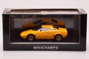 Lancia Stratos Galben Minichamps 1:43 430125020 Metal - imaginea 4 din 4