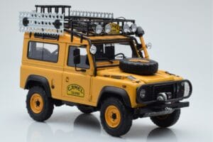 Land Rover Defender 90 Camel Trophy Borneo 1985 Almost Real 1:18 810213 Metal - imaginea 6 din 8