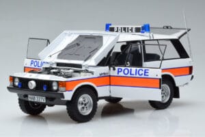 Land Rover Range Rover Poliție Almost Real 1:18 810115 Metal - imaginea 2 din 9