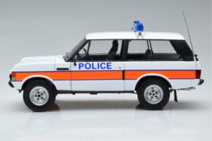 Land Rover Range Rover Poliție Almost Real 1:18 810115 Metal - imaginea 4 din 9