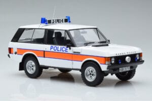 Land Rover Range Rover Poliție Almost Real 1:18 810115 Metal - imaginea 5 din 9