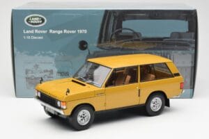 Land Rover Range Rover Classic Galben Almost Real 1:18 ALM810103 Metal - imaginea 8 din 8