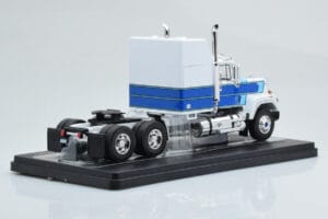 Mack Superliner Magnum Alb Albastru IXO 1:43 TR165 Metal - imaginea 2 din 6