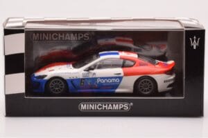 Maserati GranTurismo MC GT4 #6 Goldstein / Sumberg Trofeo GranTurismo 2010 Minichamps 1:43 400101206 Metal - imaginea 4 din 4