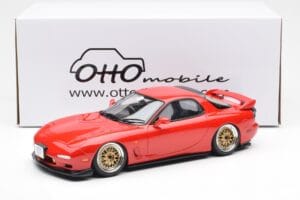 Mazda RX-7 FD Khyzyl Saleem Roșu Otto 1:18 OT1062 Rășină - imaginea 6 din 6