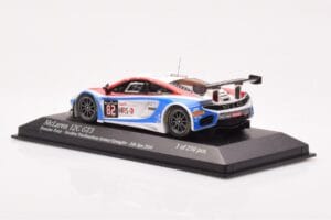 McLaren 12C GT3 #82 Russian Team A. Vasiliev / D. Vasiliauskas / M. Asmer / B. Spengler Spa 24 Hours 2014 Minichamps 1:43 437 - imaginea 3 din 4